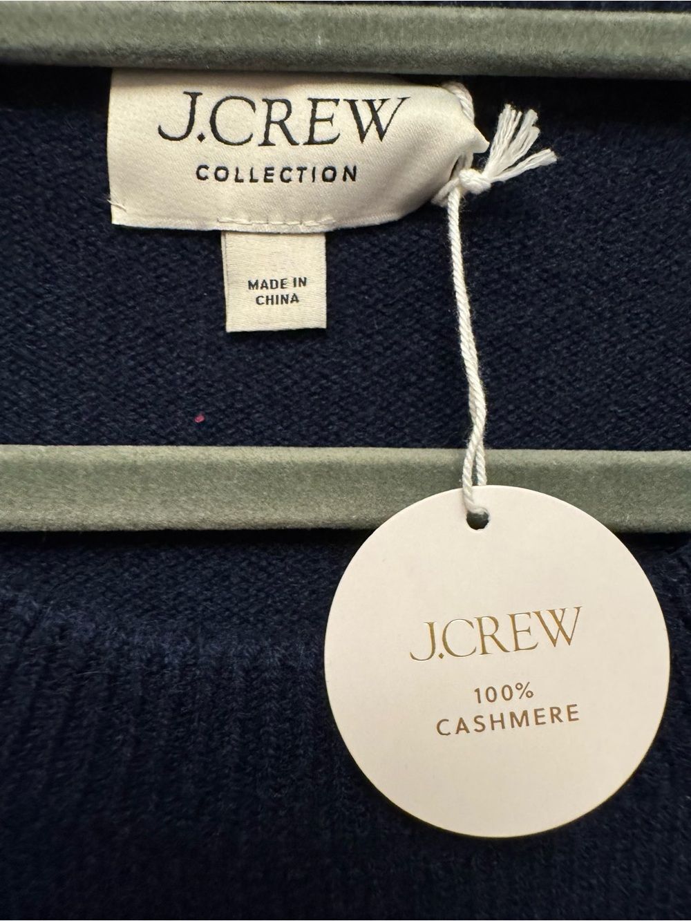 J. Crew Collection Cashmere Sweater with Intarsia Print Cherries Oversized NWT - Picture 8 of 12